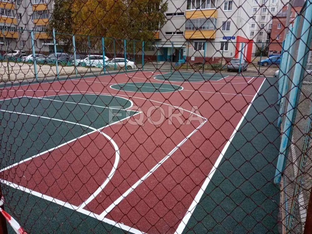 Резиновые покрытия из крошки для спортивных площадок в Карабаше