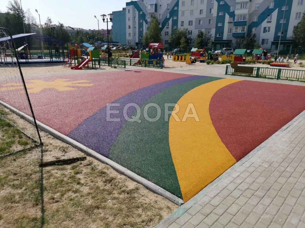Подходит ли резиновое покрытие для детских площадок в Карабаше?